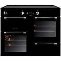 Leisure Cookmaster CK100D210K Freestanding Electric Range Cooker, Black